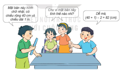 Giải toán 3 kết nối bài 50: Chu vi hình tam giác, hình tứ giác, hình chữ nhật, hình vuông