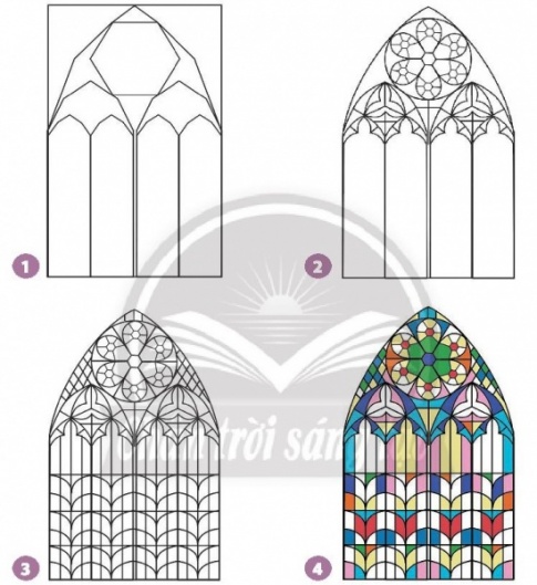 Giải bài 9 Cân bằng đối xứng trong kiến trúc Gothic