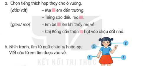 [Kết nối tri thức và cuộc sống] Giải tiếng việt 2 bài 26: Em mang về yêu thương