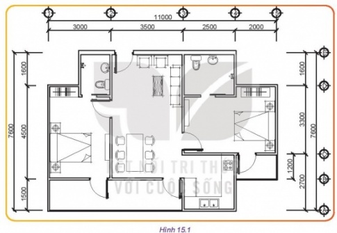 Giải bài 15 Bản vẽ xây dựng