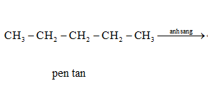 Hai hydrocarbon A và B có cùng công thức phân tử là C5H12 tác dụng với chlorine thì A chỉ tạo ra một dẫn xuất monochlorine duy nhất, còn B có thể tạo ra 4 dẫn xuất monochlorine. Tên gọi của A và B lần lượt là  A. 2,2-dimethylpropane và 2-methylbutane.