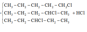 Hai hydrocarbon A và B có cùng công thức phân tử là C5H12 tác dụng với chlorine thì A chỉ tạo ra một dẫn xuất monochlorine duy nhất, còn B có thể tạo ra 4 dẫn xuất monochlorine. Tên gọi của A và B lần lượt là  A. 2,2-dimethylpropane và 2-methylbutane.