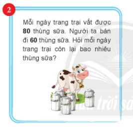 [Chân trời sáng tạo] Giải toán 2 bài: Em giải bài toán