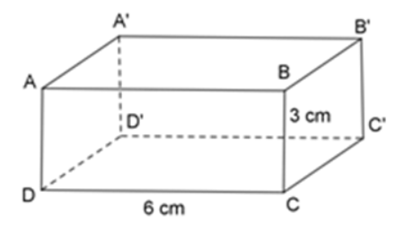 Trắc nghiệm Toán 7 chân trời bài 2 Diện tích xung quanh và thể tích của hình hộp chữ nhật, hình lập phương